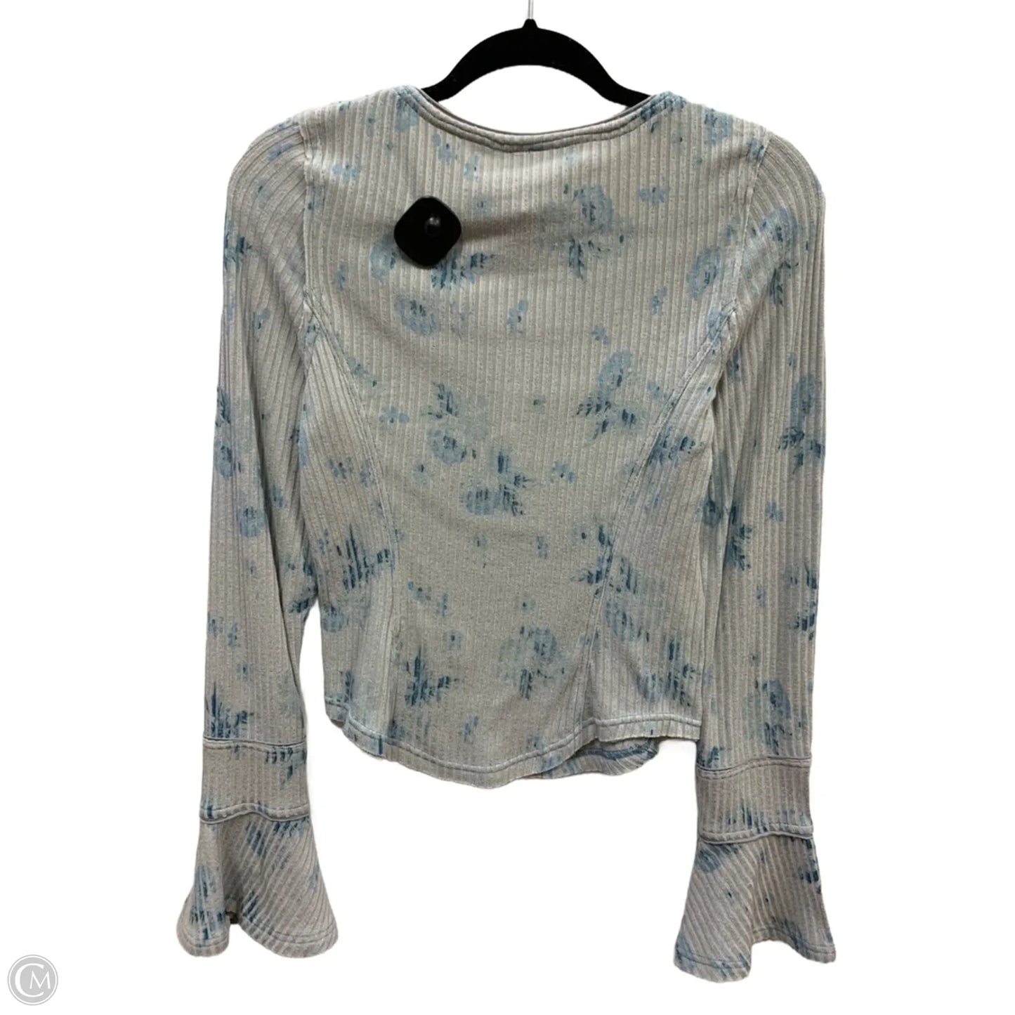 Top Long Sleeve By Free People In Grey, Size: S