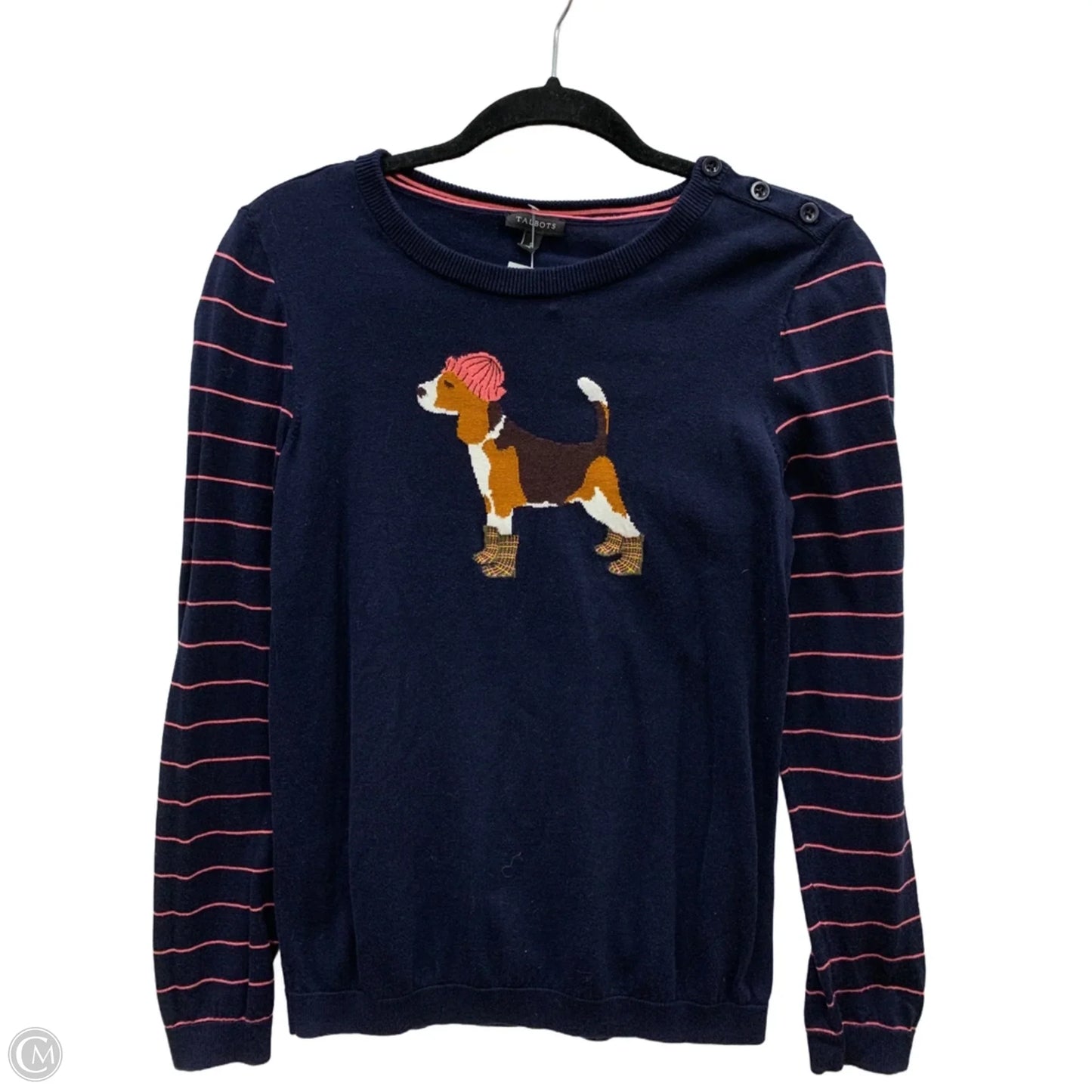 Sweater By Talbots In Navy, Size: S