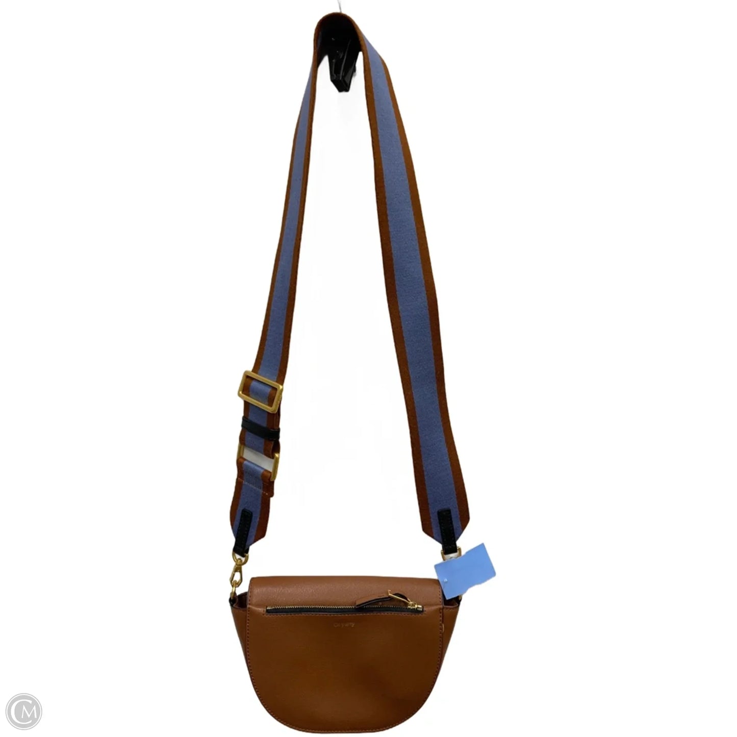 Crossbody Leather By Oryany, Size: Medium