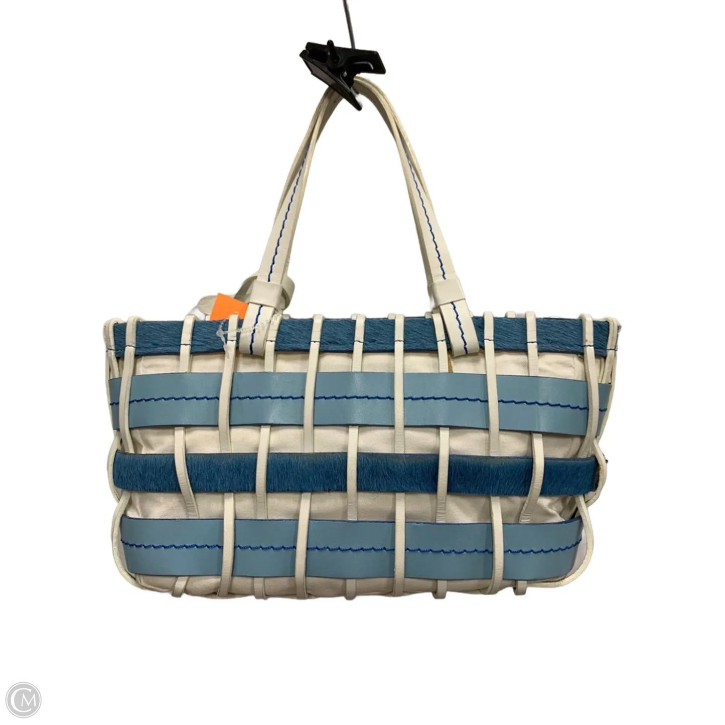 Handbag Leather By Clothes Mentor, Size: Medium