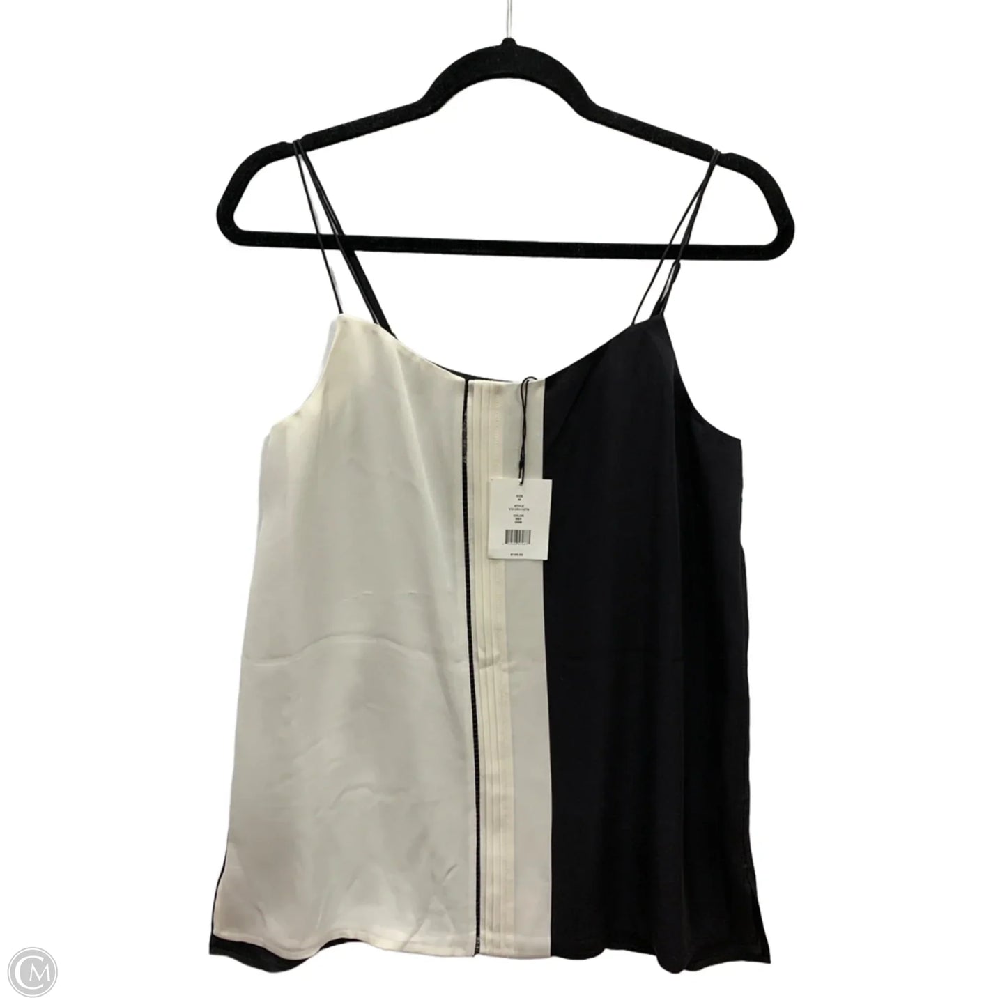Tank Top By Vince In Black & White, Size: M