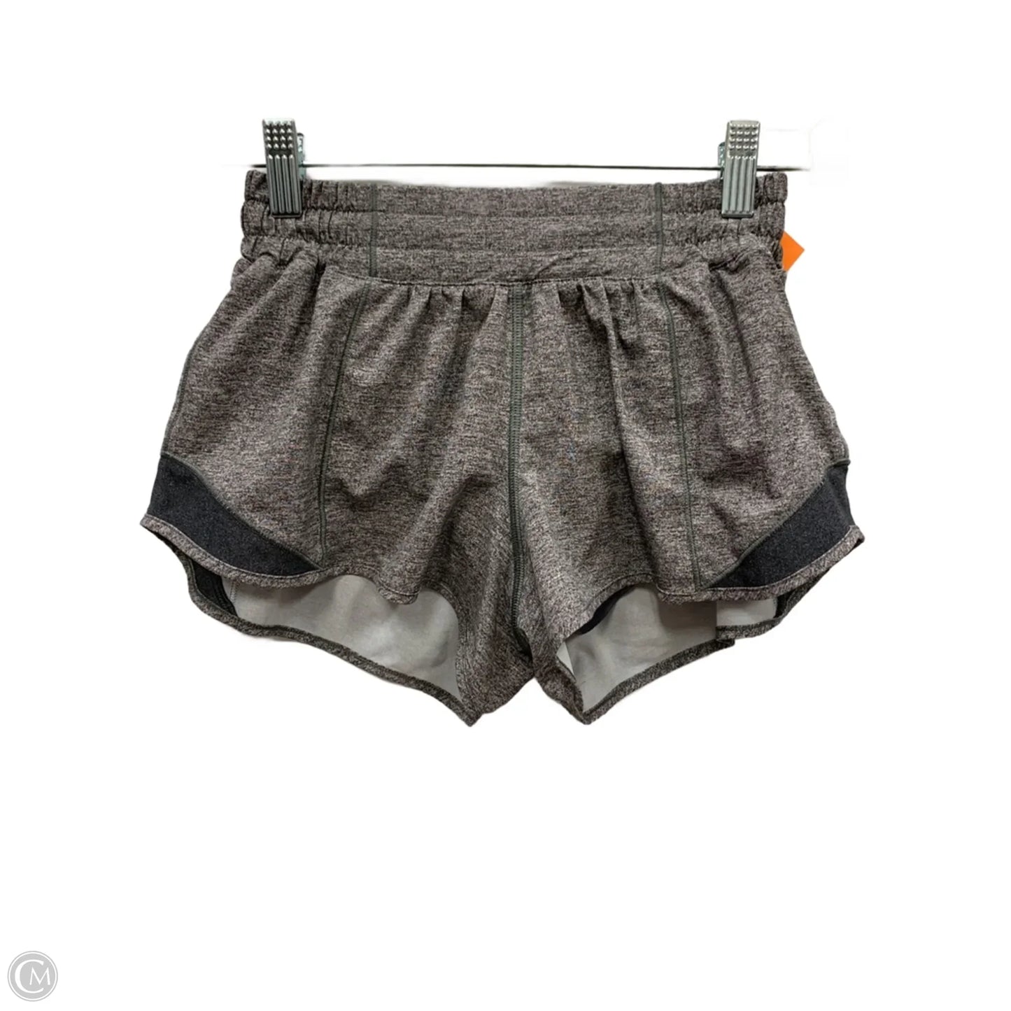 Athletic Shorts By Lululemon In Grey, Size: 4