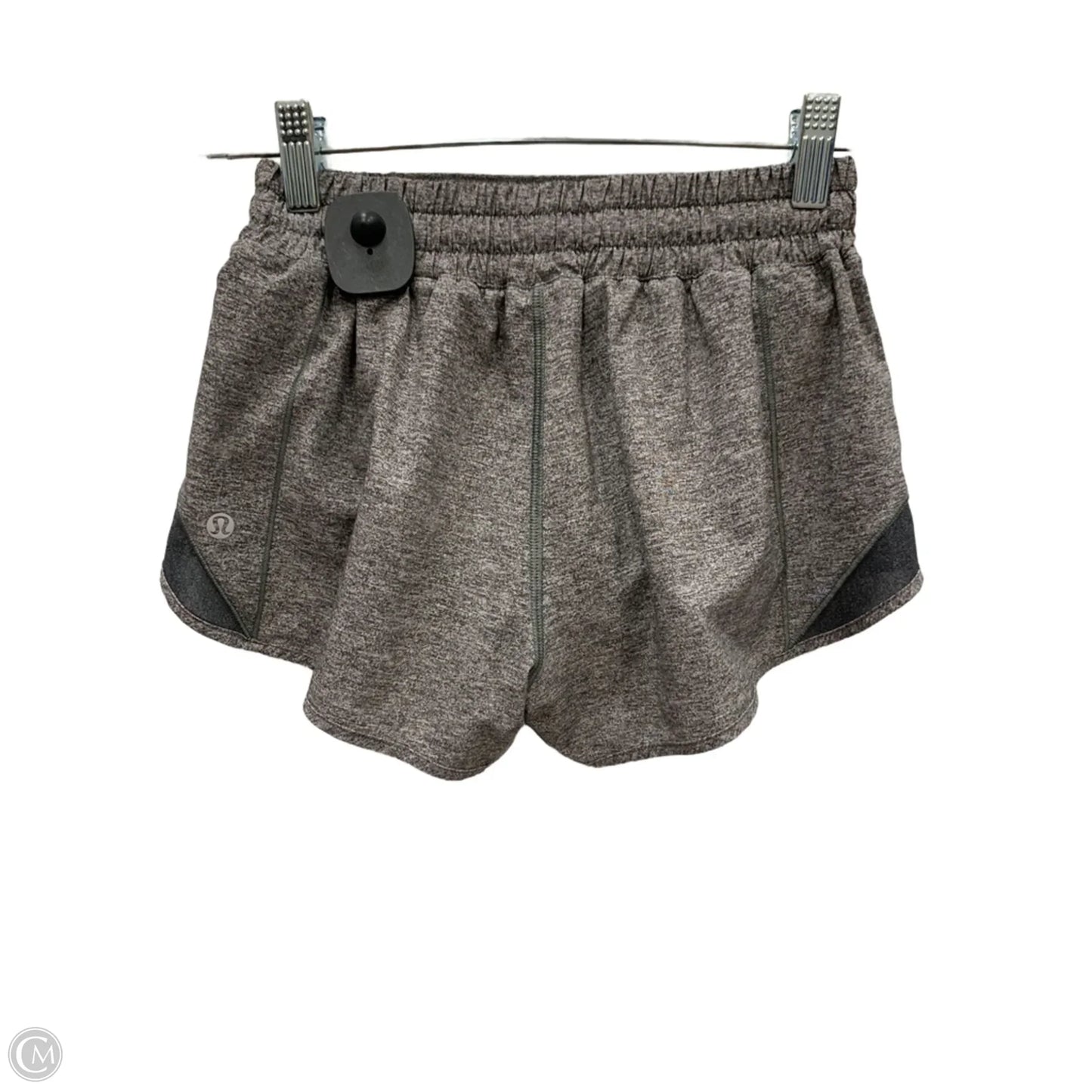 Athletic Shorts By Lululemon In Grey, Size: 4