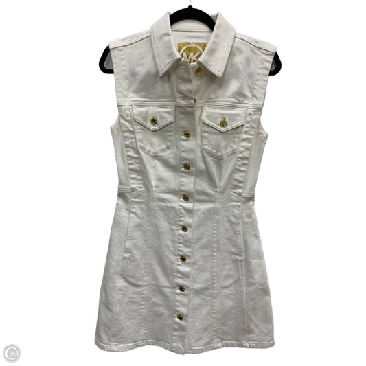 Dress Casual Short By Michael By Michael Kors In White, Size: Xs