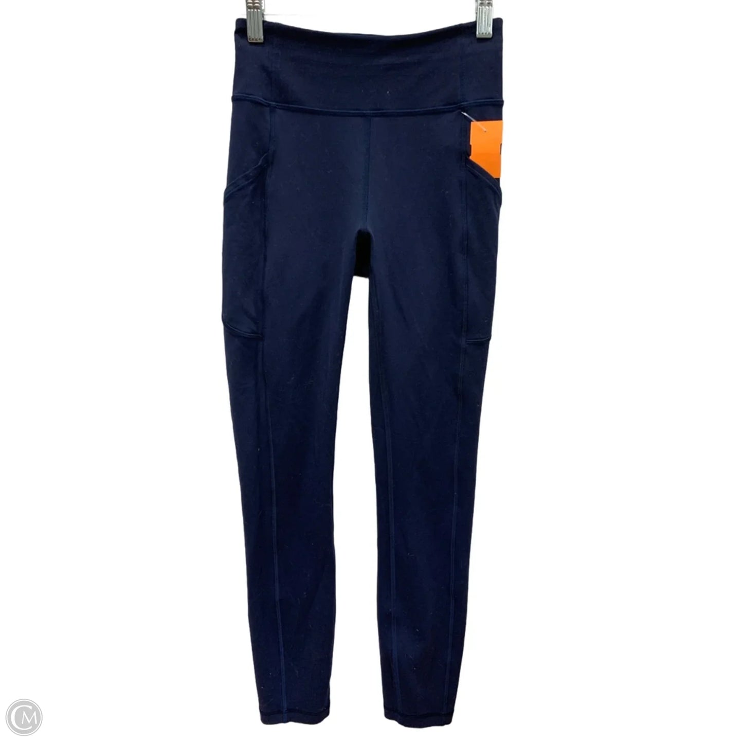 Athletic Leggings By Lululemon In Navy, Size: 4