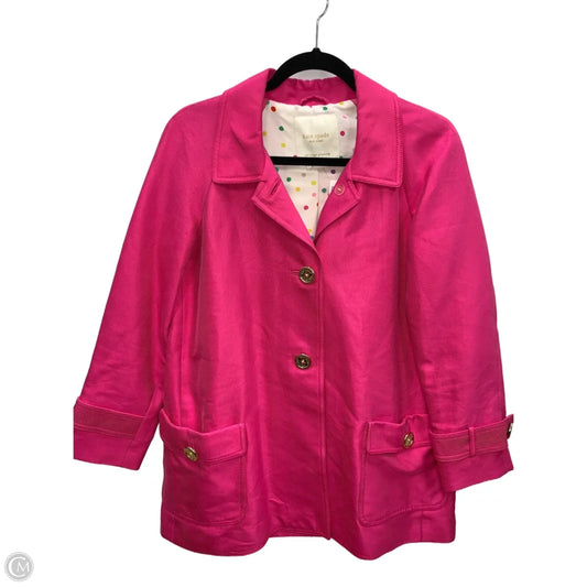Jacket Designer By Kate Spade In Pink, Size: Xs