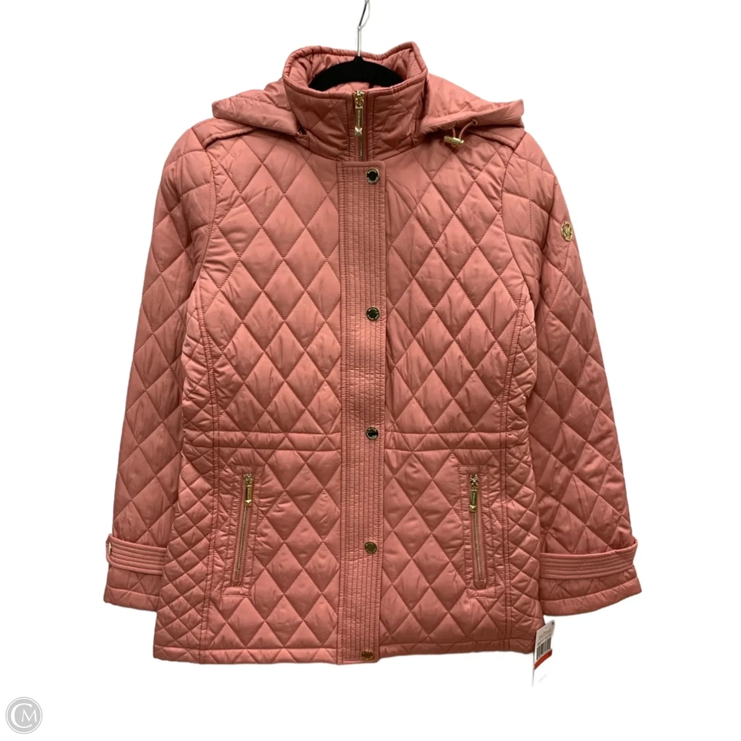 Coat Puffer & Quilted By Michael By Michael Kors In Pink, Size: Xs