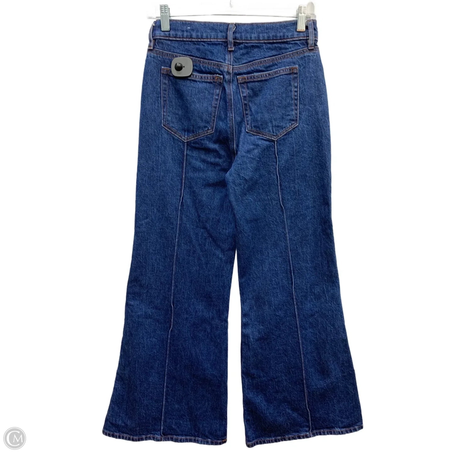 Jeans Flared By Loft In Blue Denim, Size: 2