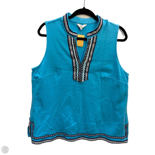 Tank Top By Crown And Ivy In Blue, Size: 1x