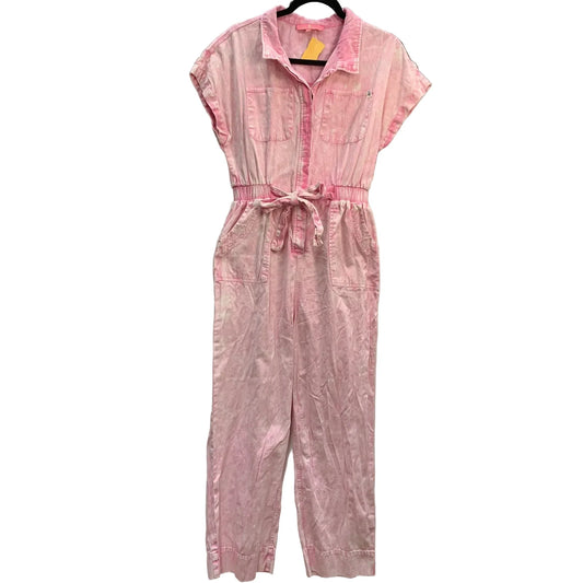 Jumpsuit By Simply Southern In Pink, Size: M