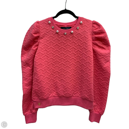 Sweater By Simply Southern In Pink, Size: S