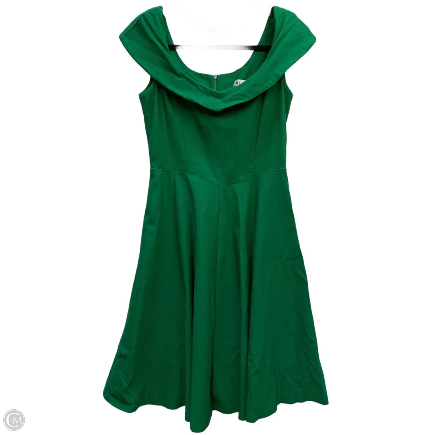 Dress Party Midi By Clothes Mentor In Green, Size: Xl