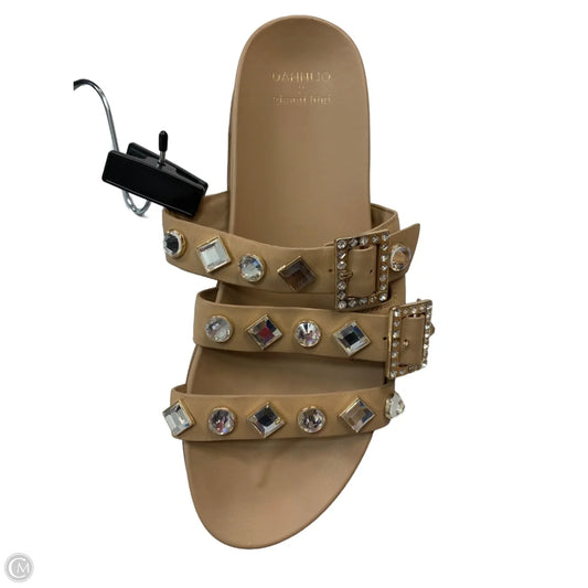 Sandals Flats By Gianni Bini In Tan, Size: 9