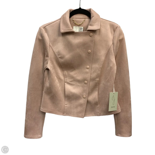 Jacket Moto By Joie In Pink, Size: Xs