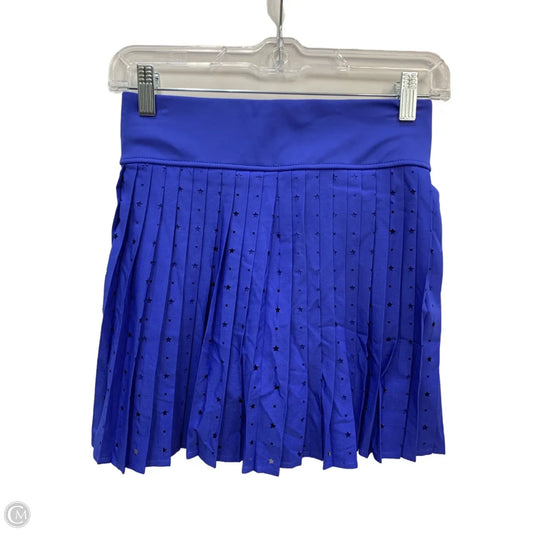 Skort By Clothes Mentor In Blue, Size: Xs