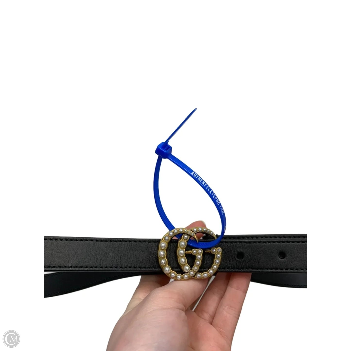 Belt Luxury Designer By Gucci, Size: Small