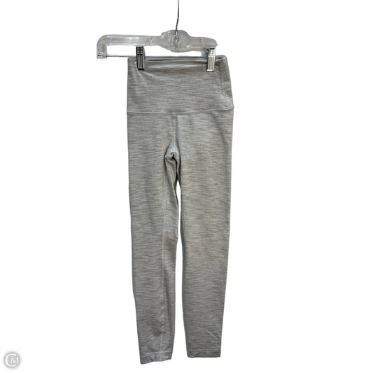 Athletic Leggings By Lululemon In Grey, Size: Xs