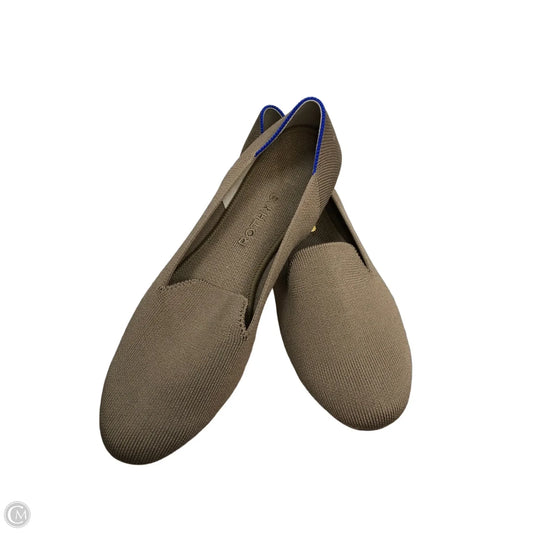 Shoes Flats By Rothys In Brown, Size: 9.5