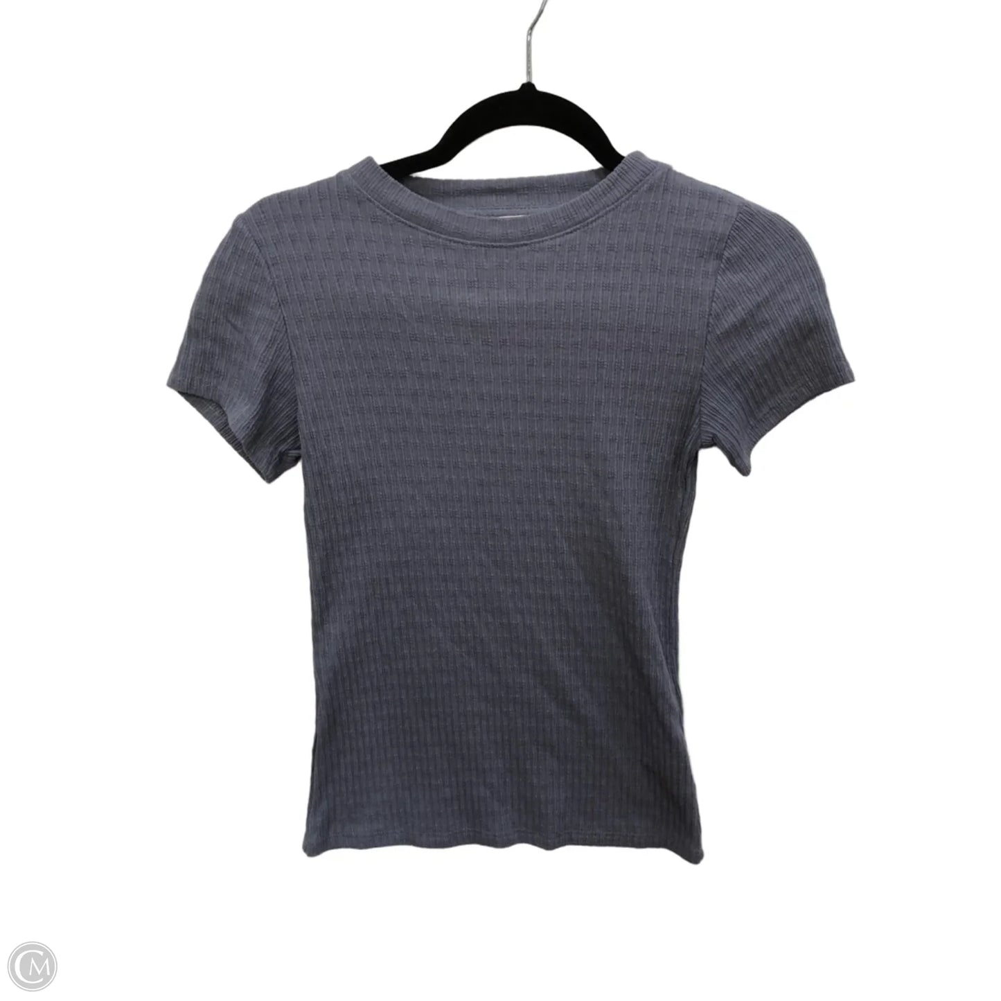 Top Short Sleeve Basic By Pilcro In Blue, Size: Xs