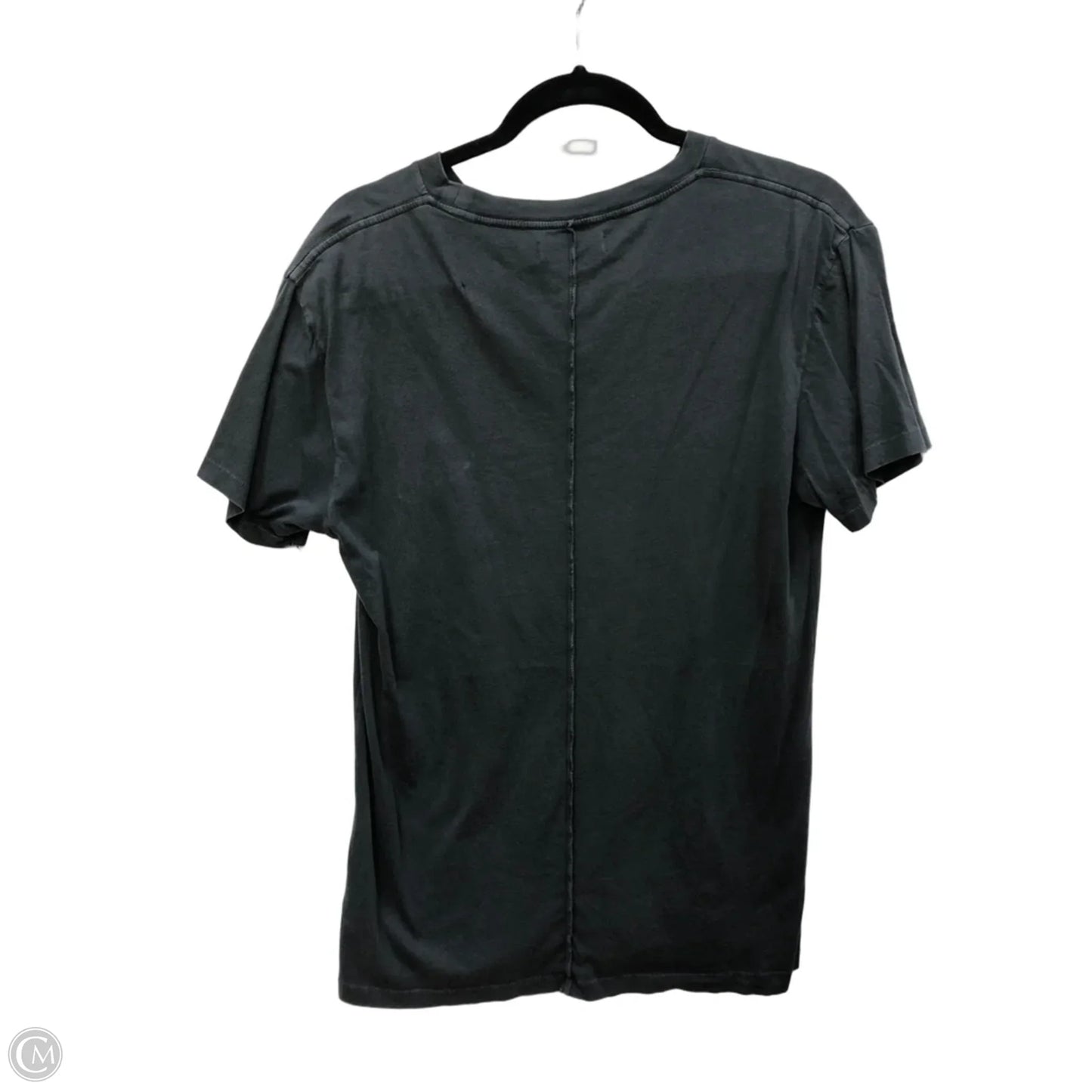 Top Short Sleeve Basic By Anine Bing In Grey, Size: S