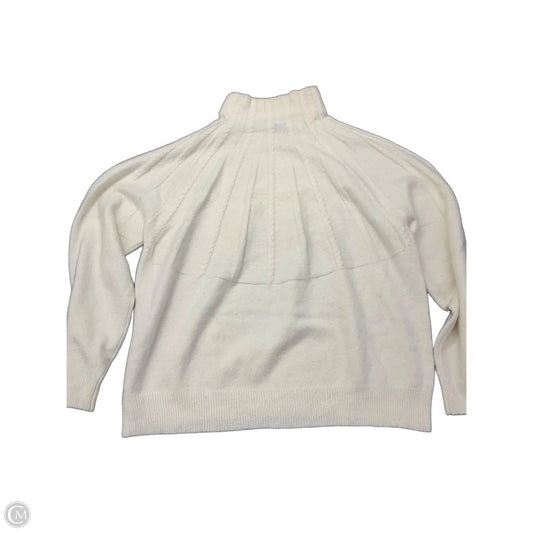 Sweater By Ann Taylor In Cream, Size: Xxl