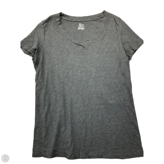 Top Short Sleeve Basic By Felina In Grey, Size: Xxl