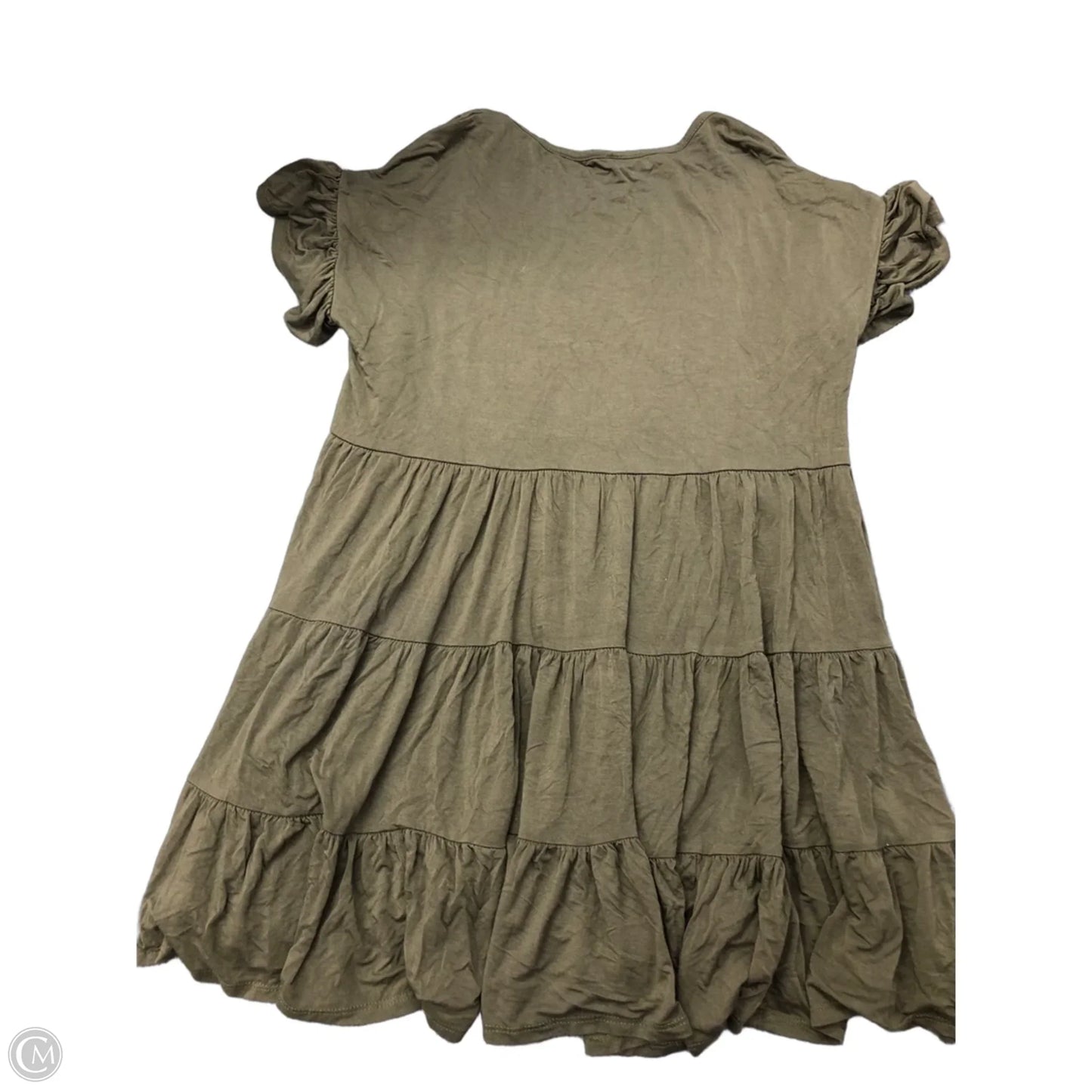 Blouse Short Sleeve By Beeson River In Green, Size: S
