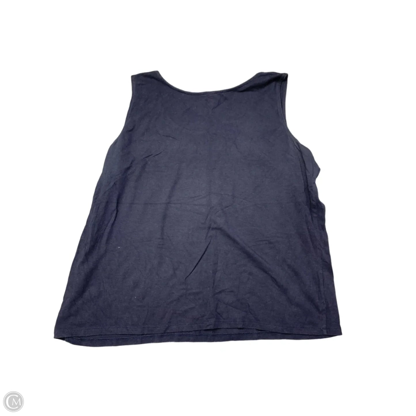 Tank Top By Talbots In Navy, Size: 2x