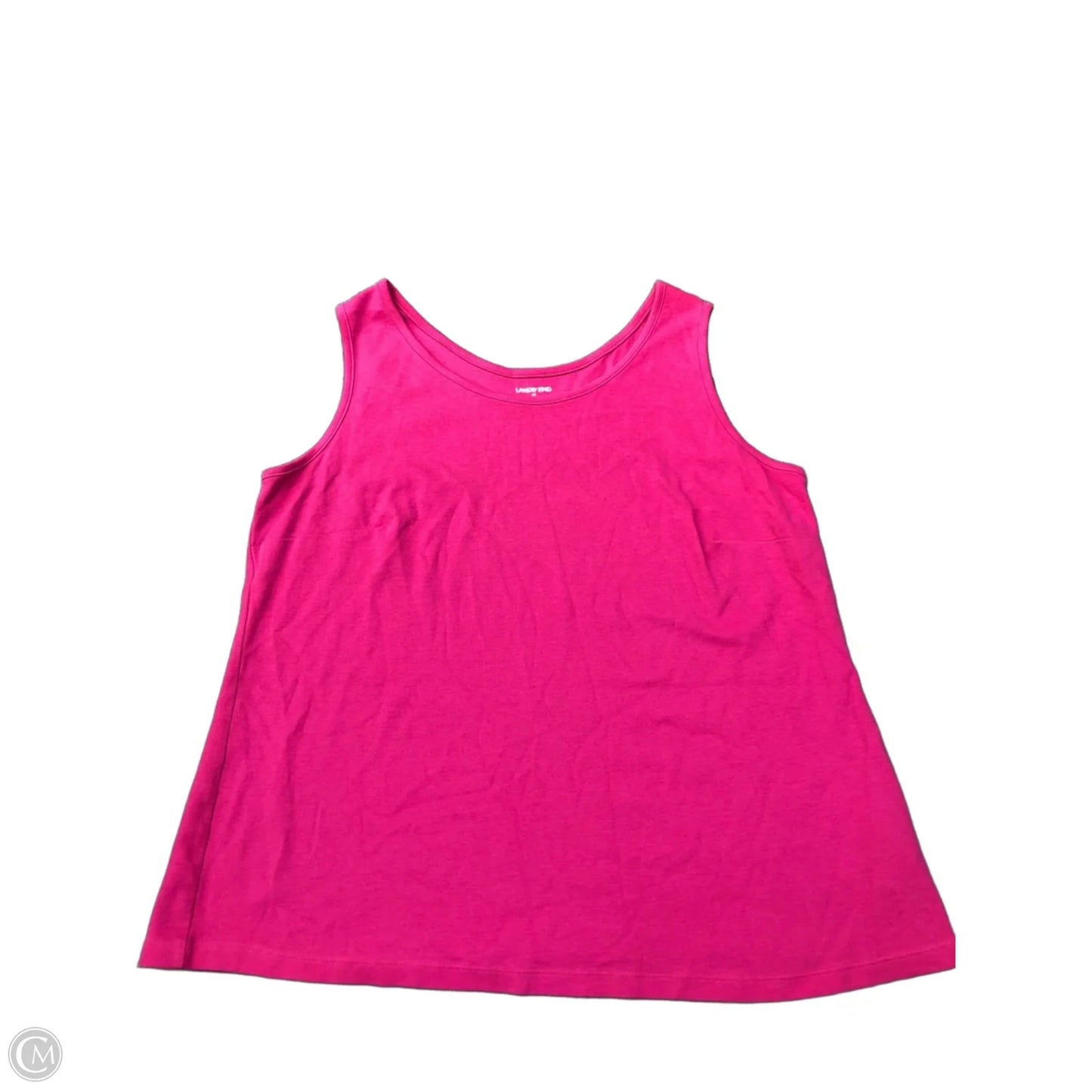 Tank Top By Lands End In Pink, Size: 2x