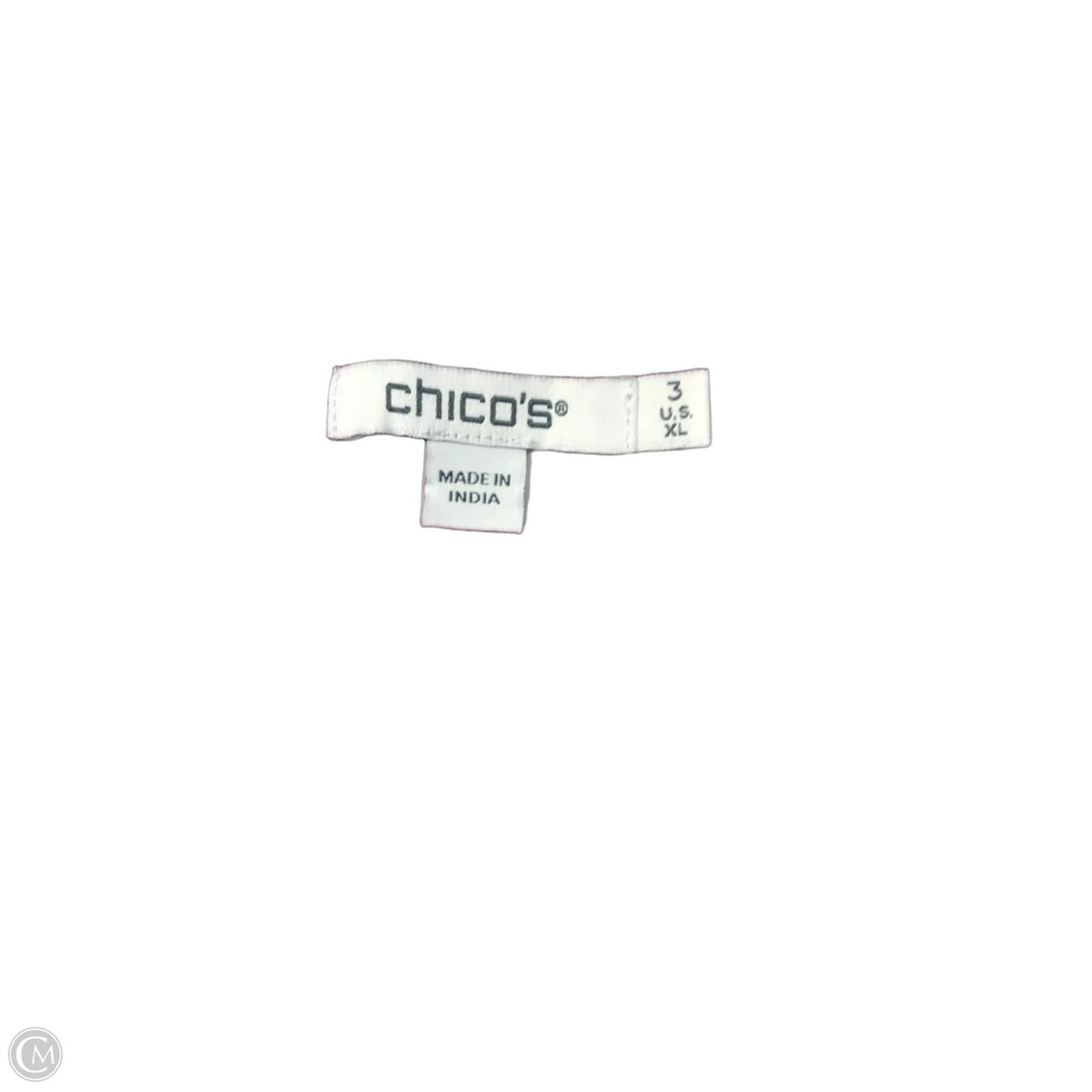 Tank Top By Chicos In Purple & White, Size: Xl