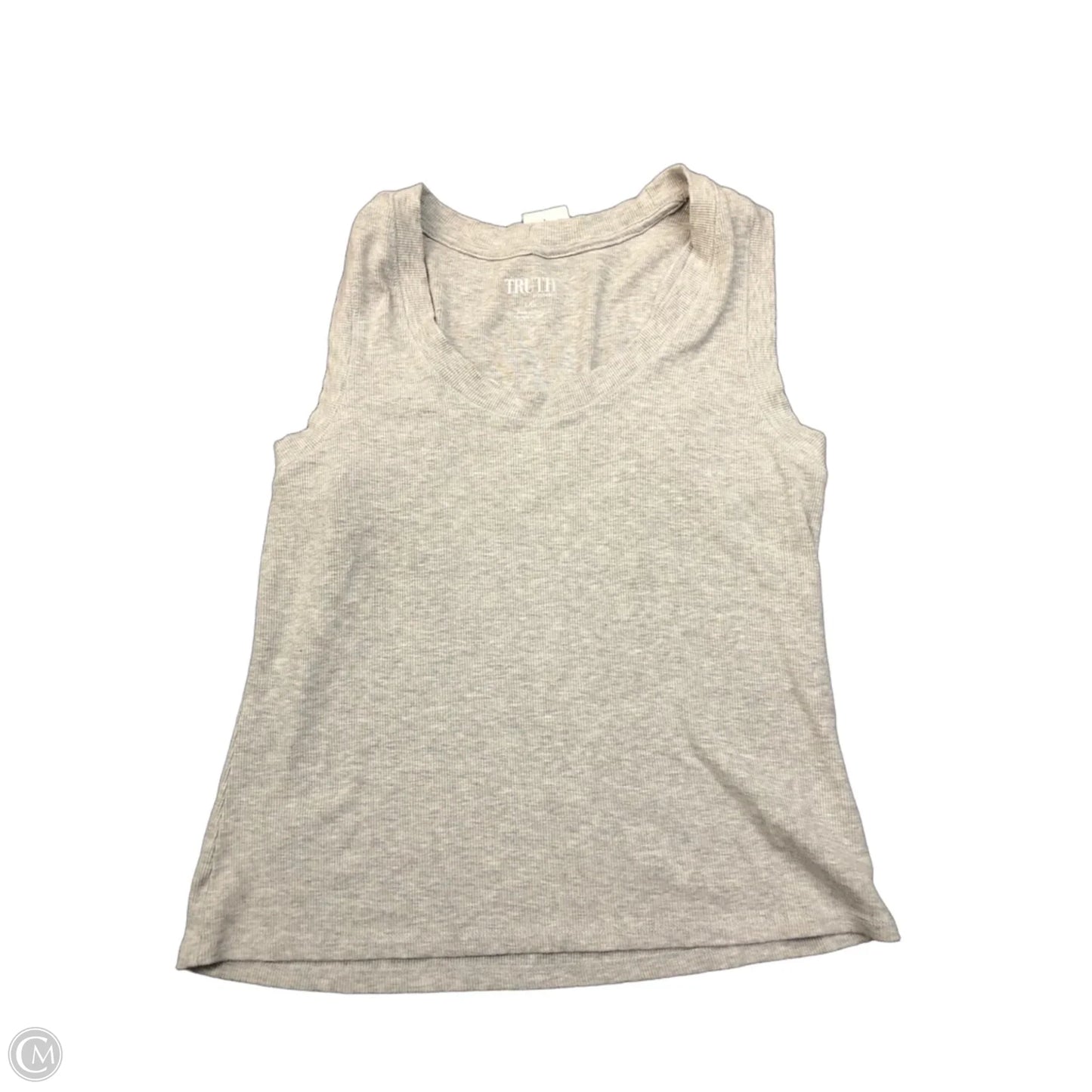 Tank Top By Truth In Grey, Size: L