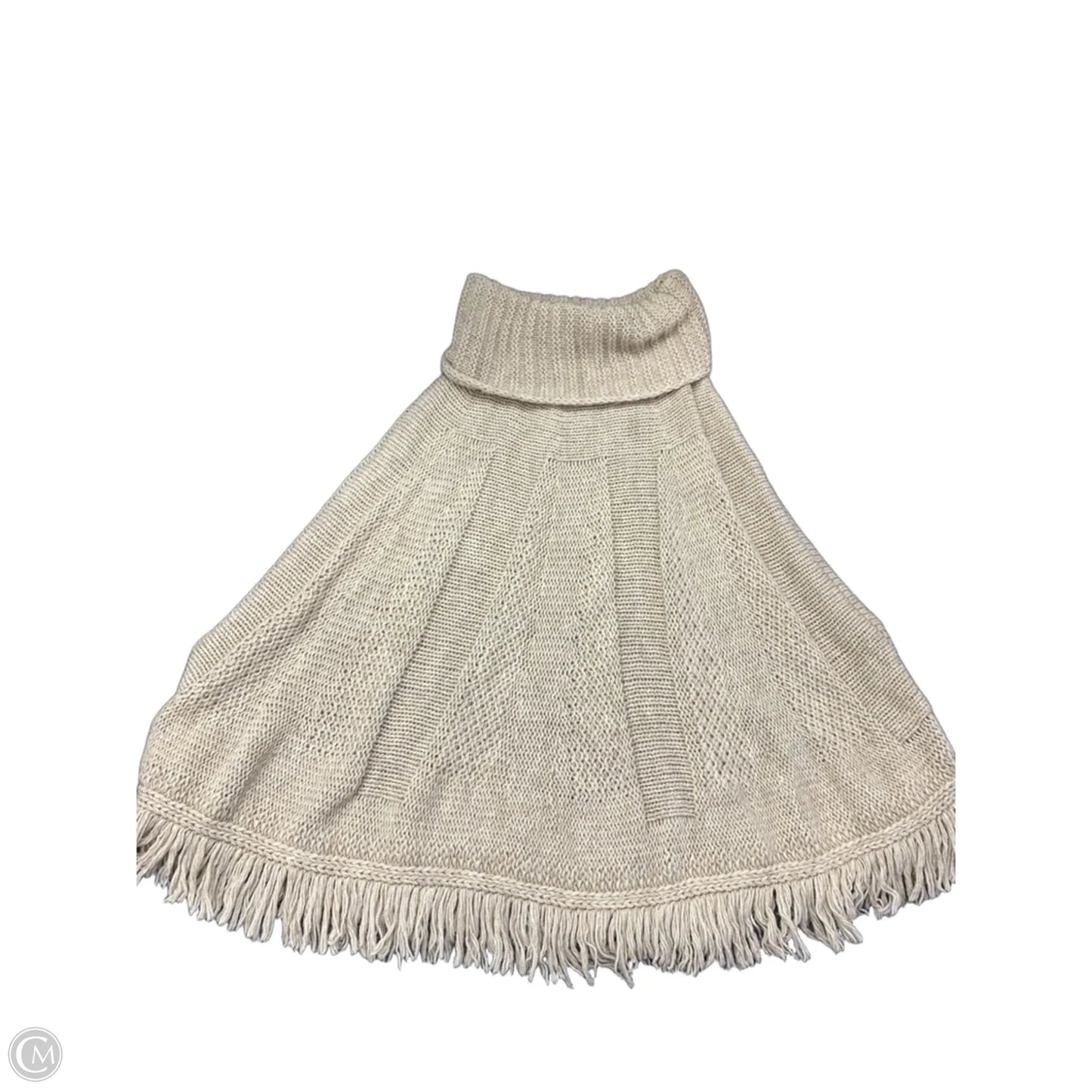Shawl By Clothes Mentor In Tan, Size: Osfm