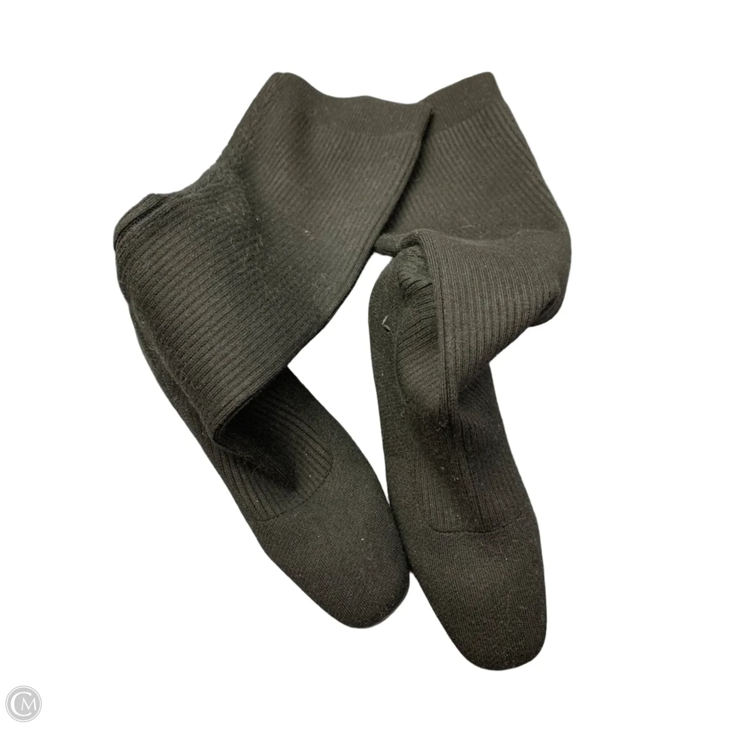 Boots Mid-calf Flats By Vivaia In Black, Size: 6.5
