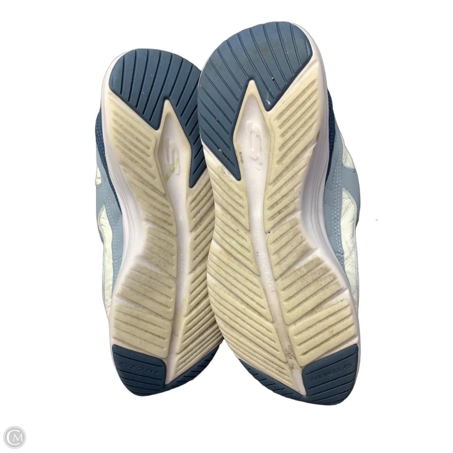 Shoes Athletic By Skechers In Blue, Size: 6.5