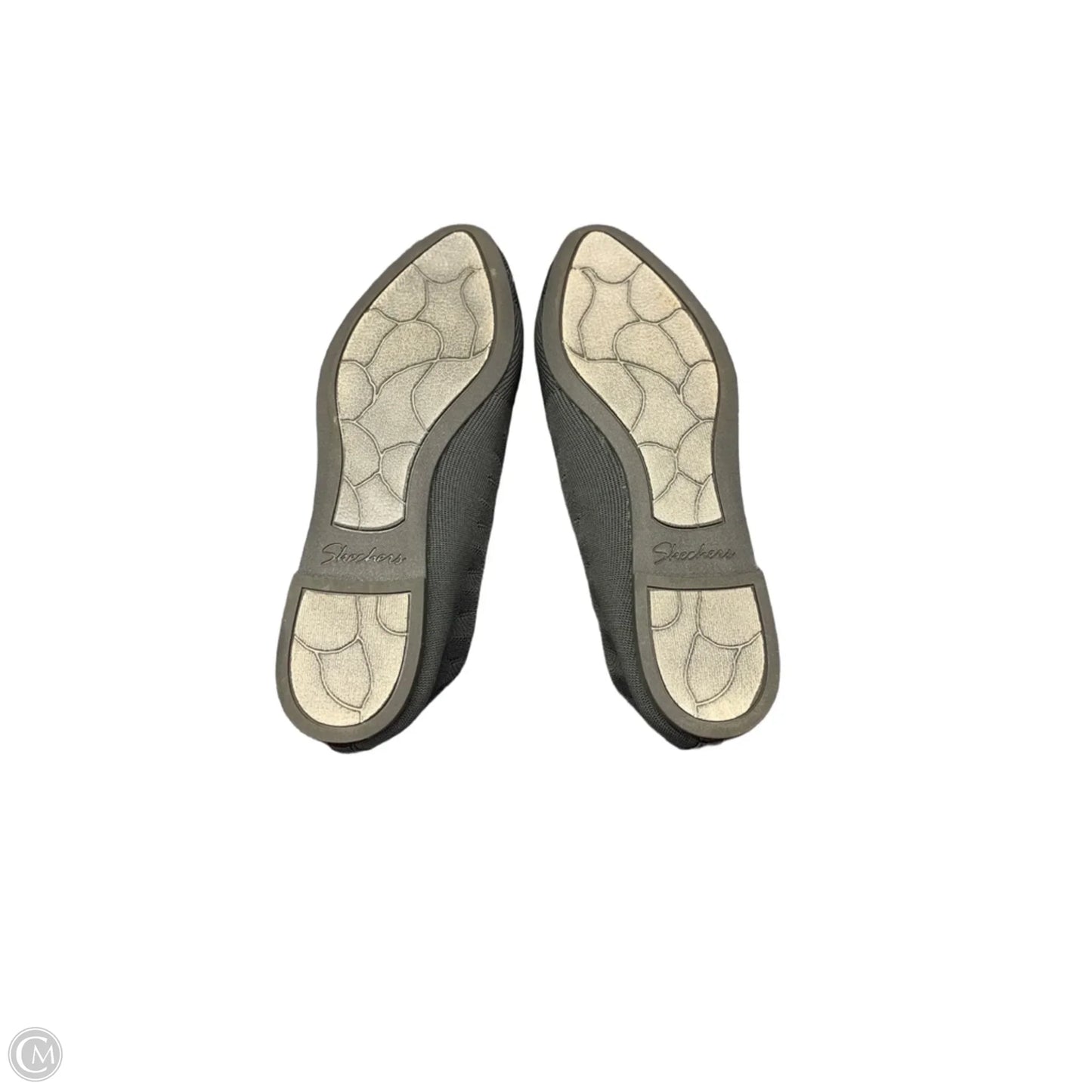 Shoes Flats By Skechers In Grey, Size: 6.5