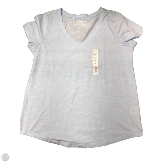Top Short Sleeve Basic By Sonoma In Blue, Size: M