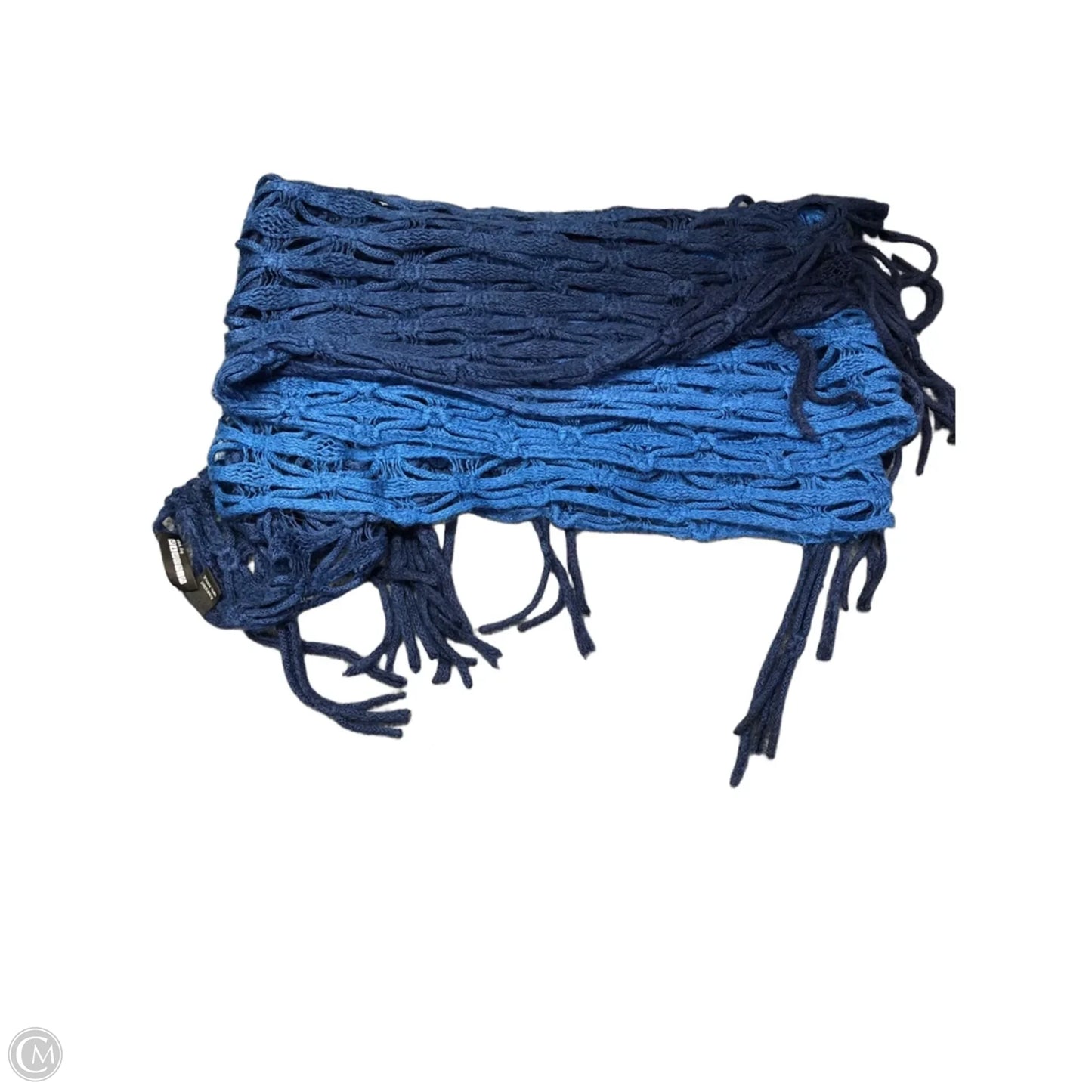 Scarf Winter By Clothes Mentor In Navy