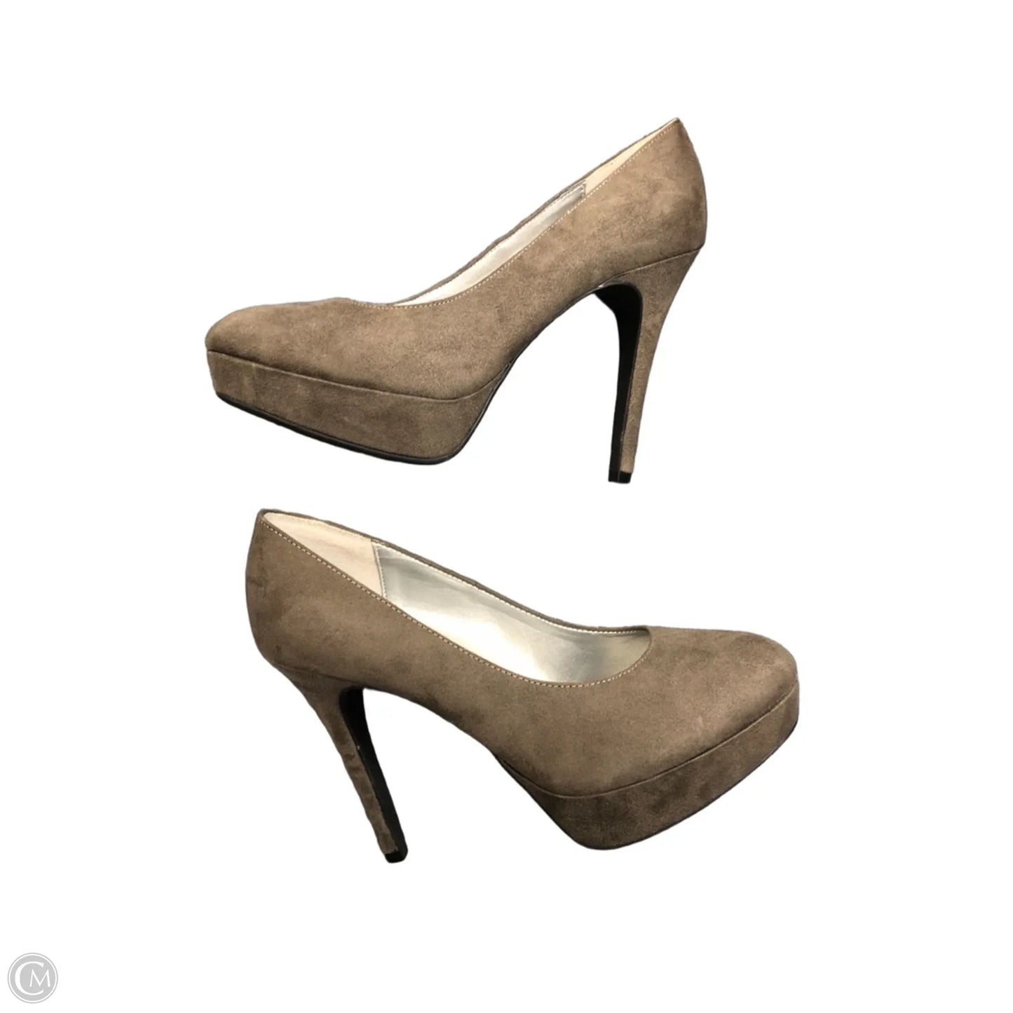 Shoes Heels Stiletto By Xappeal In Taupe, Size: 10