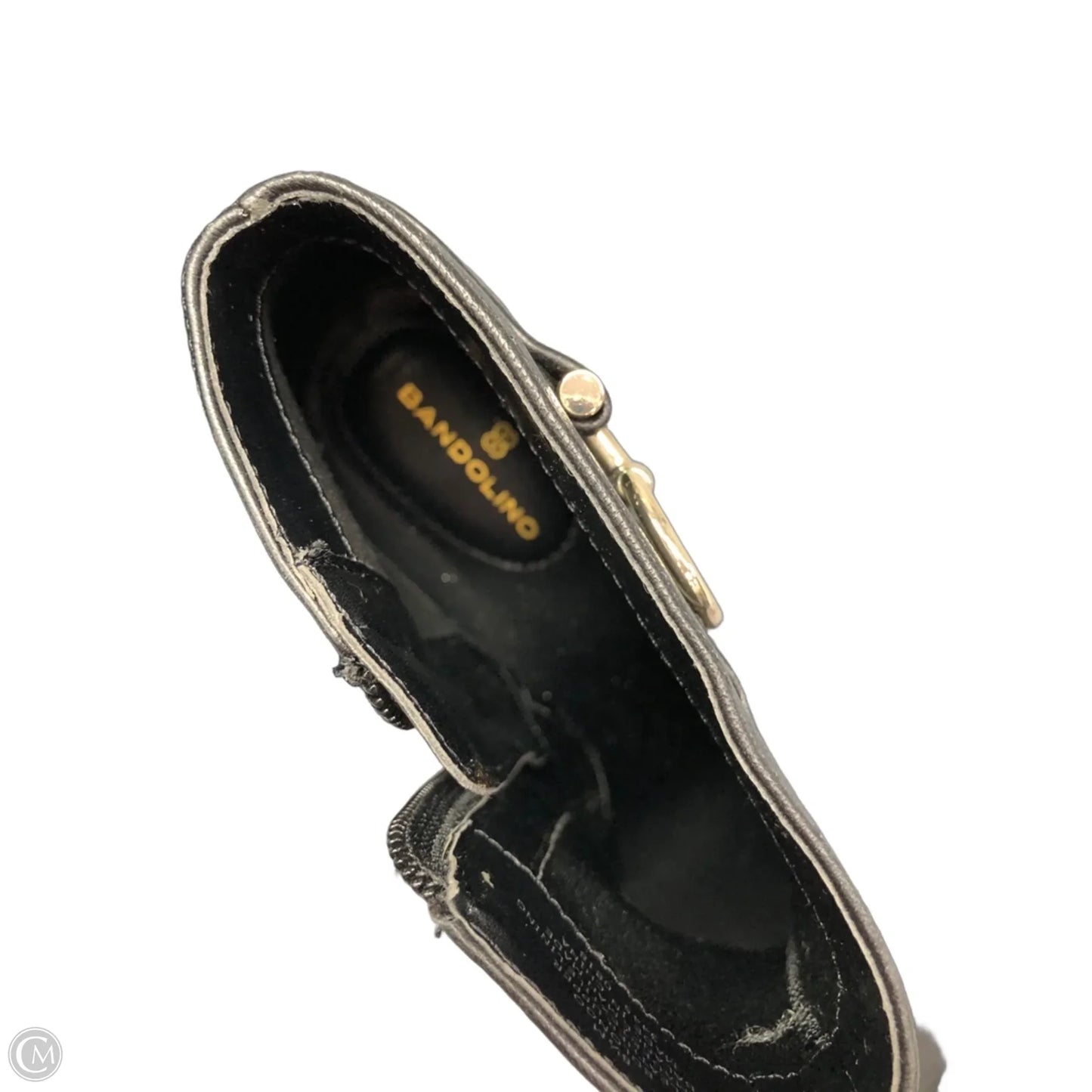 Boots Ankle Heels By Bandolino In Black, Size: 8.5