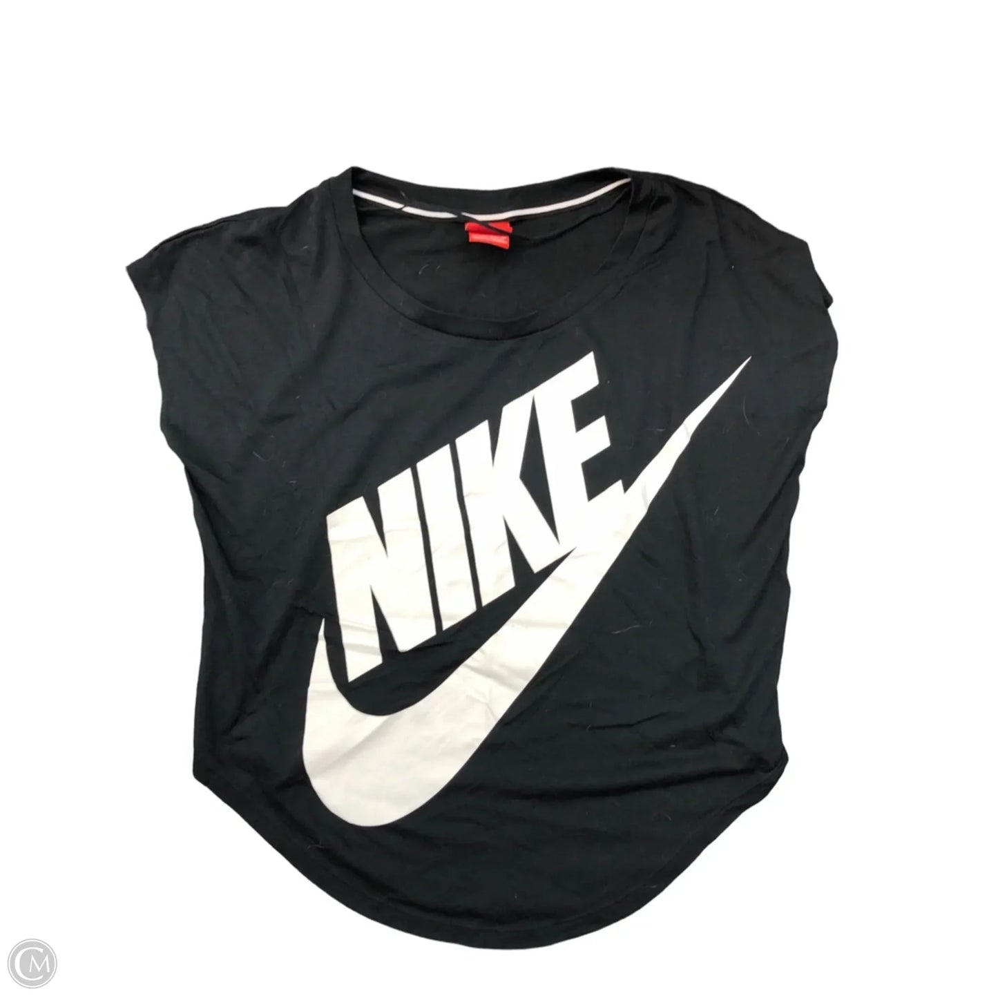 Top Short Sleeve By Nike In Black, Size: Xs
