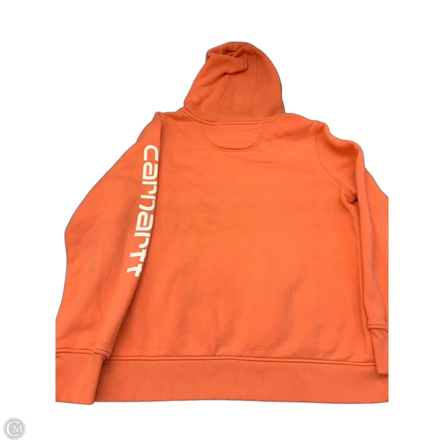Sweatshirt Hoodie By Carhartt In Coral, Size: Xl