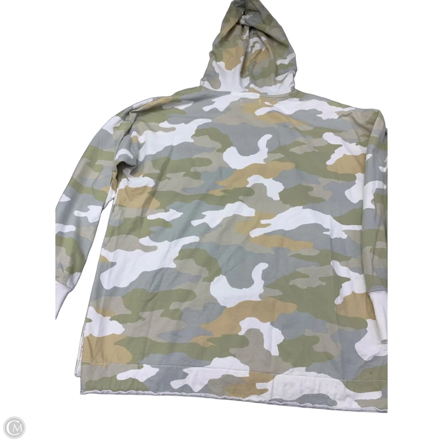 Sweatshirt Hoodie By Aerie In Camouflage Print, Size: M