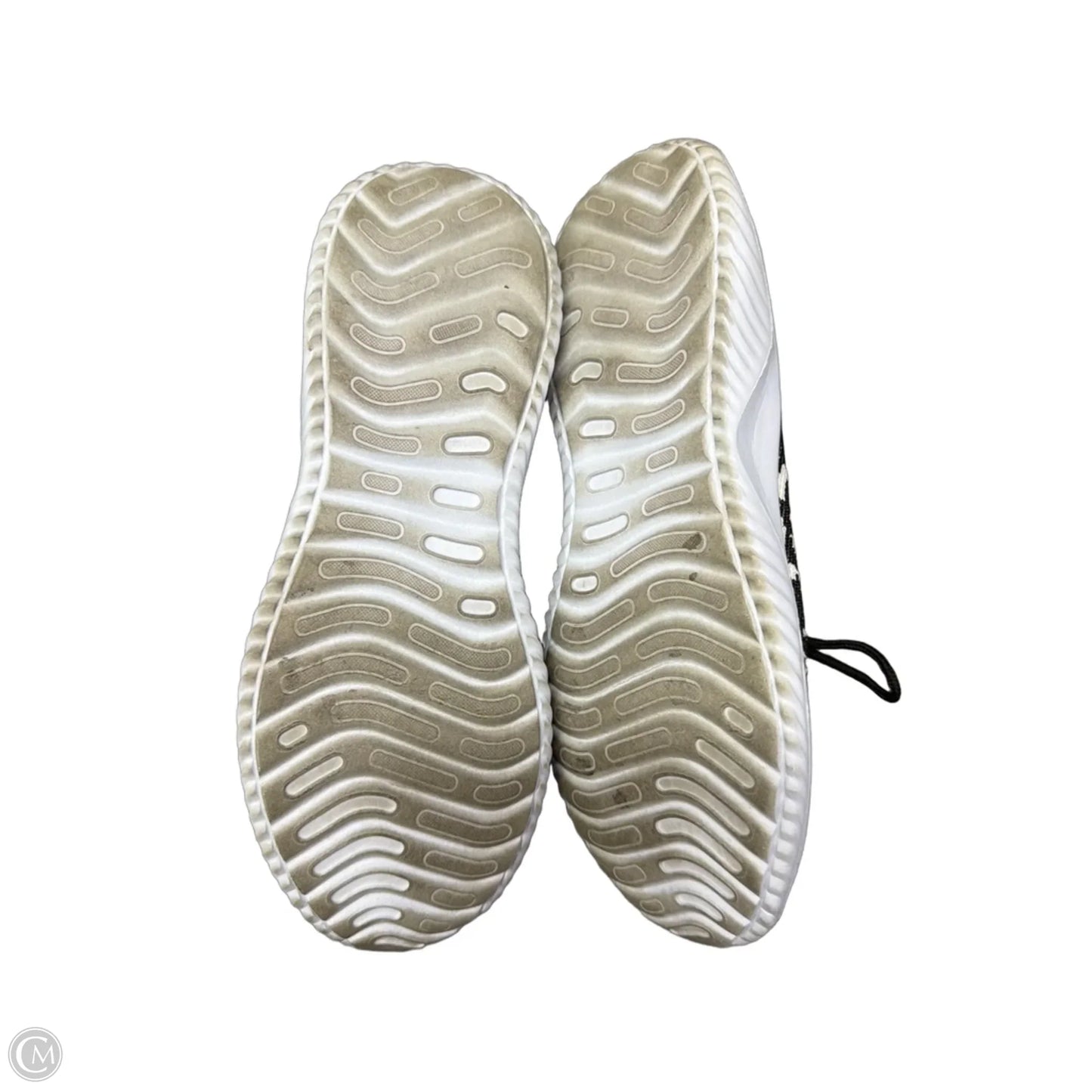 Shoes Athletic By Clothes Mentor In Black & White, Size: 10