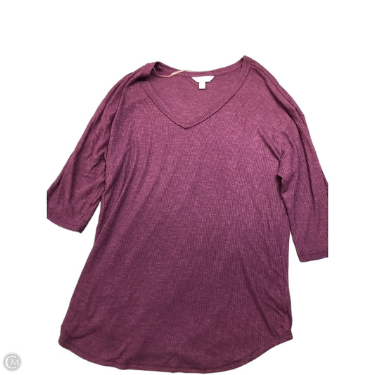 Blouse Long Sleeve By Cato In Orange, Size: 4x