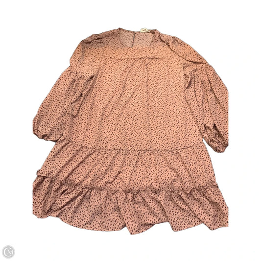 Dress Casual Midi By Loveriche In Pink, Size: 2x