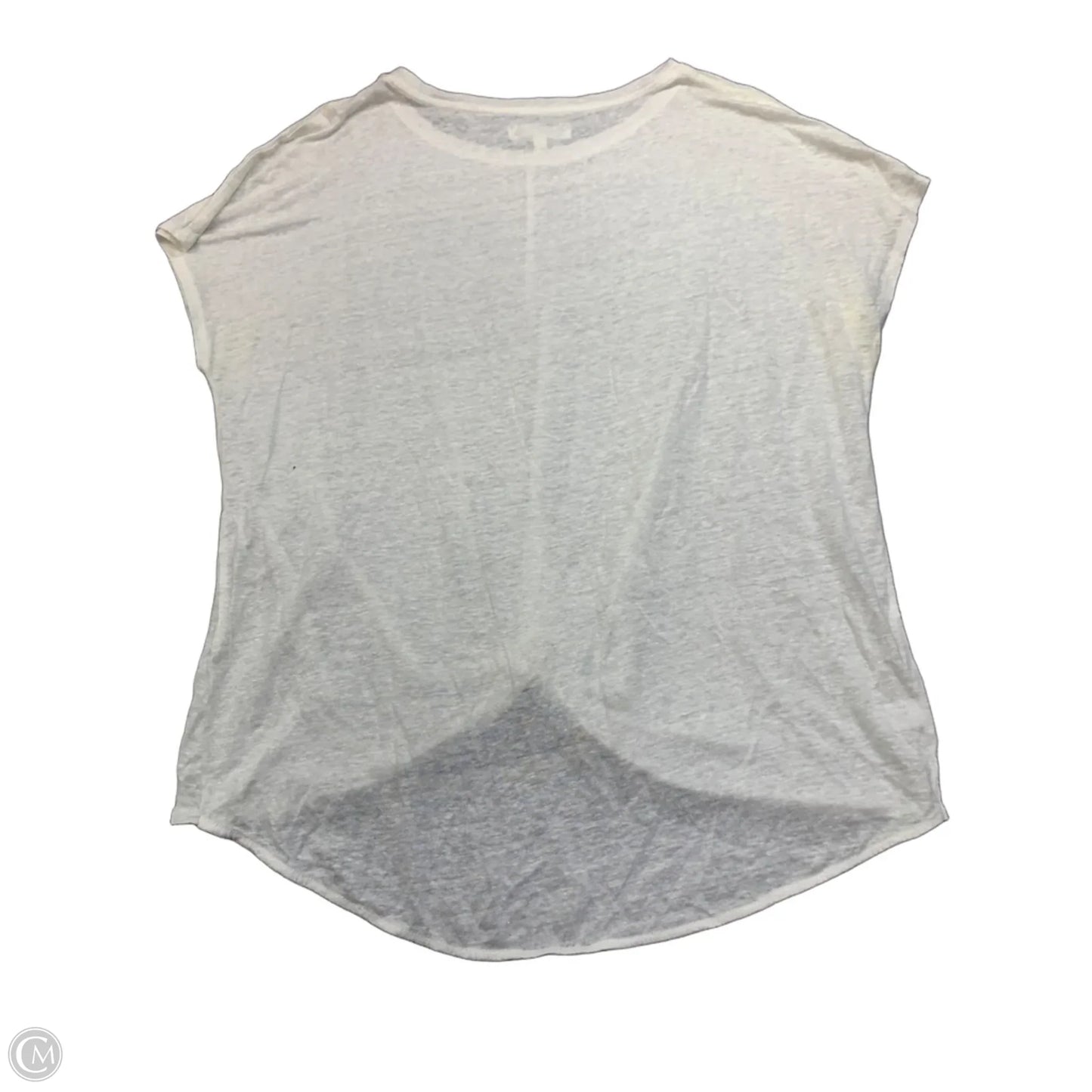 Top Short Sleeve Basic By Lou And Grey In White, Size: L