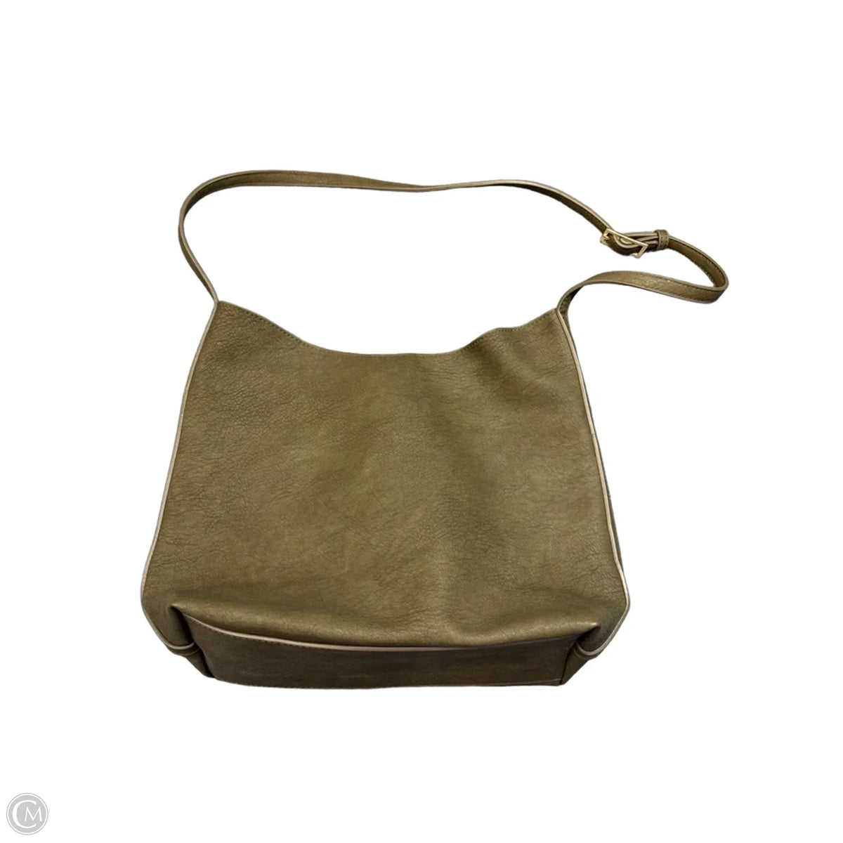 Handbag Leather By Miztique, Size: Medium