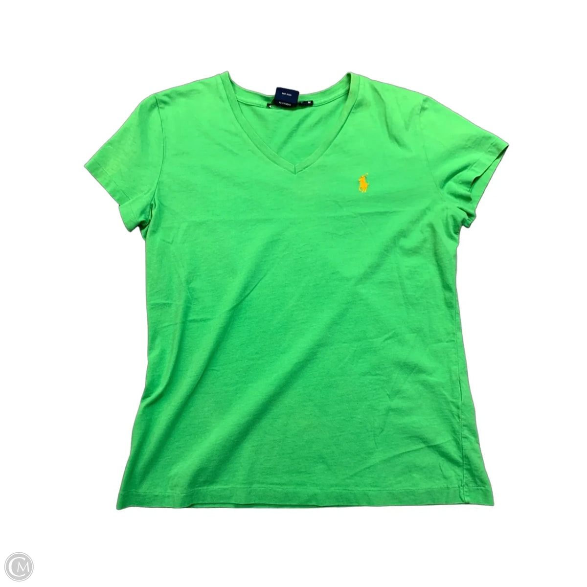 Top Short Sleeve Basic By Ralph Lauren In Green, Size: M