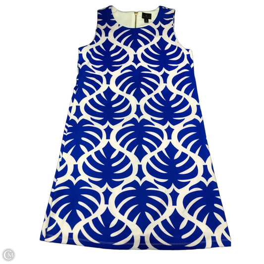 Dress Casual Midi By Worthington In Blue & White, Size: S