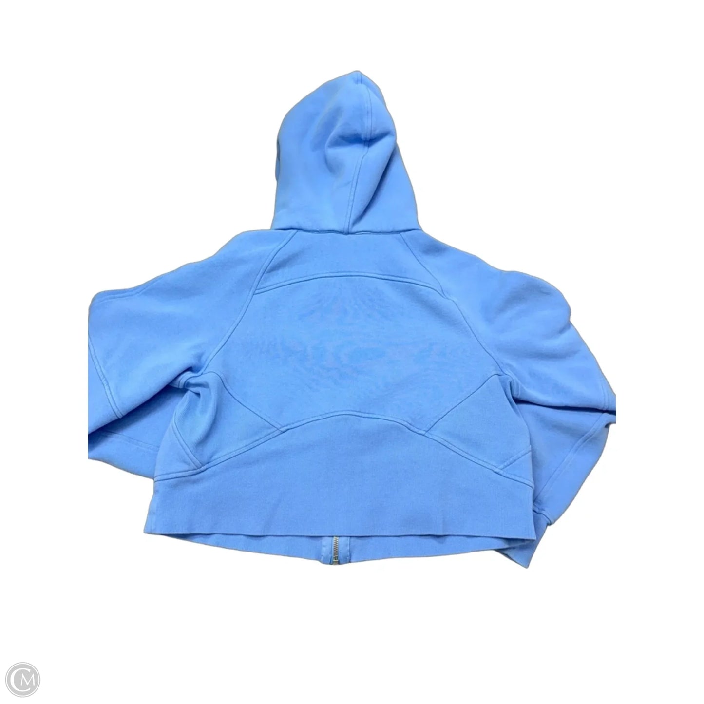 Athletic Jacket By Lululemon In Blue, Size: S
